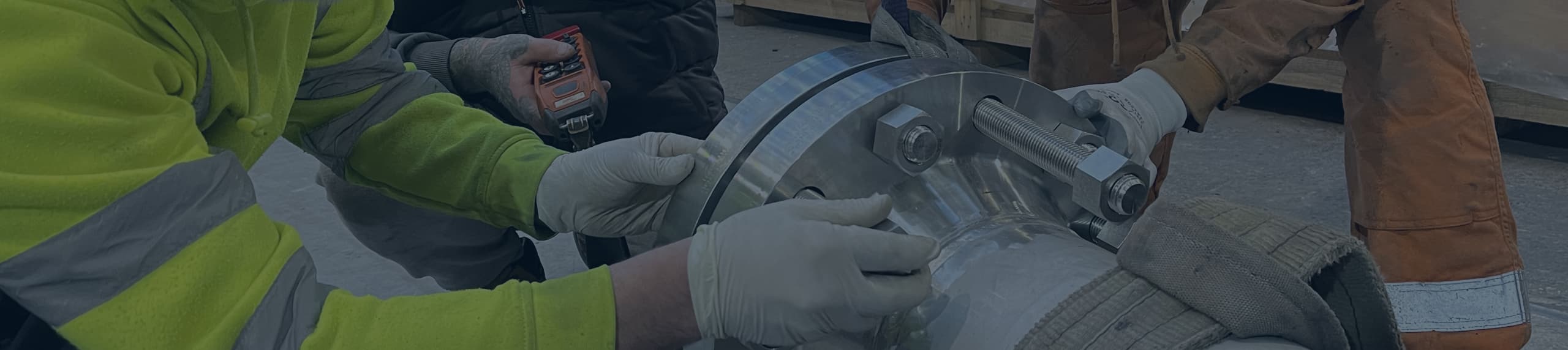 Cross-section of aluminised steel showing dense diffusion barrier against hydrogen ingress.